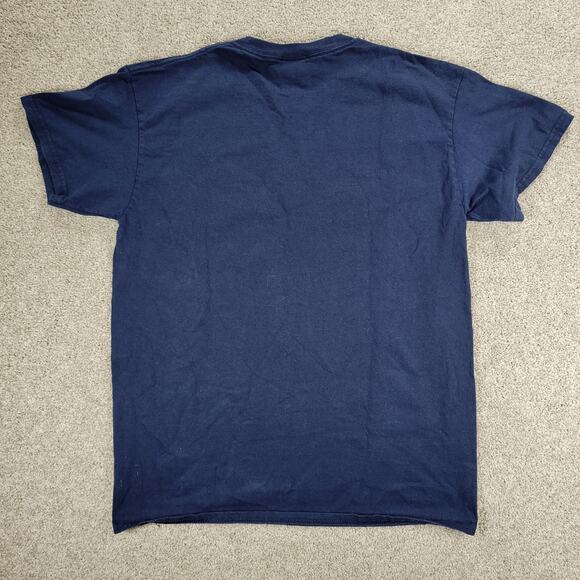 VTG Thrasher Magazine‎ Burn it Down T-shirt M Blue Flame Logo Skateboard Graphic - Picture 3 of 13